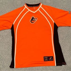 Majestic Cooperstown Collection Baltimore Orioles jersey shirt. Men’s medium